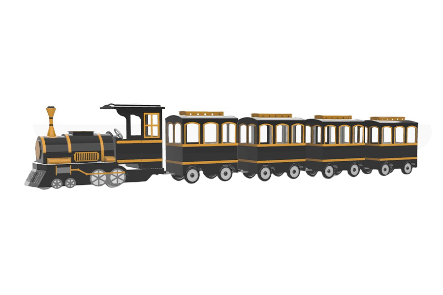 Trem Clássico da Série Interativa Pai-Filho