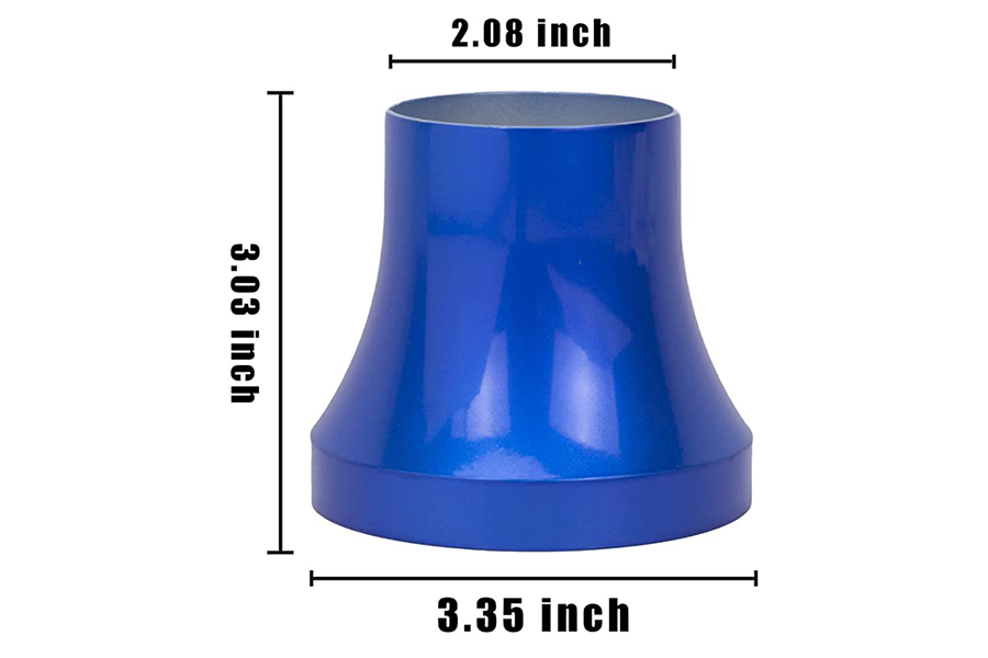 Volantes de carrinho de golfe e adaptador azul