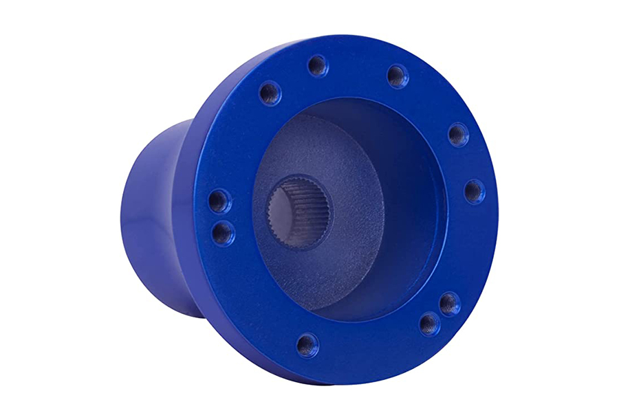 Volantes de carrinho de golfe e adaptador azul