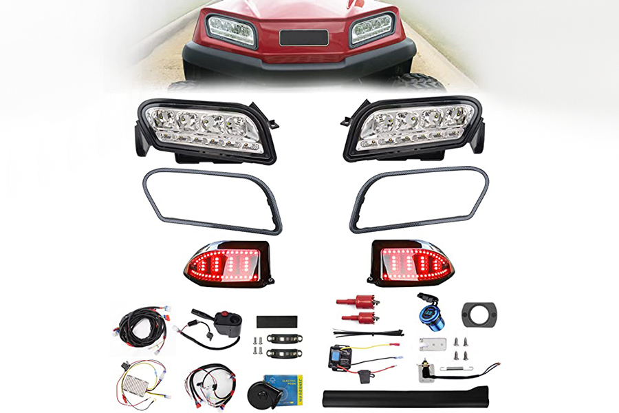 Kit de luz LED Deluxe Plus (Fit Club Car Tempo)